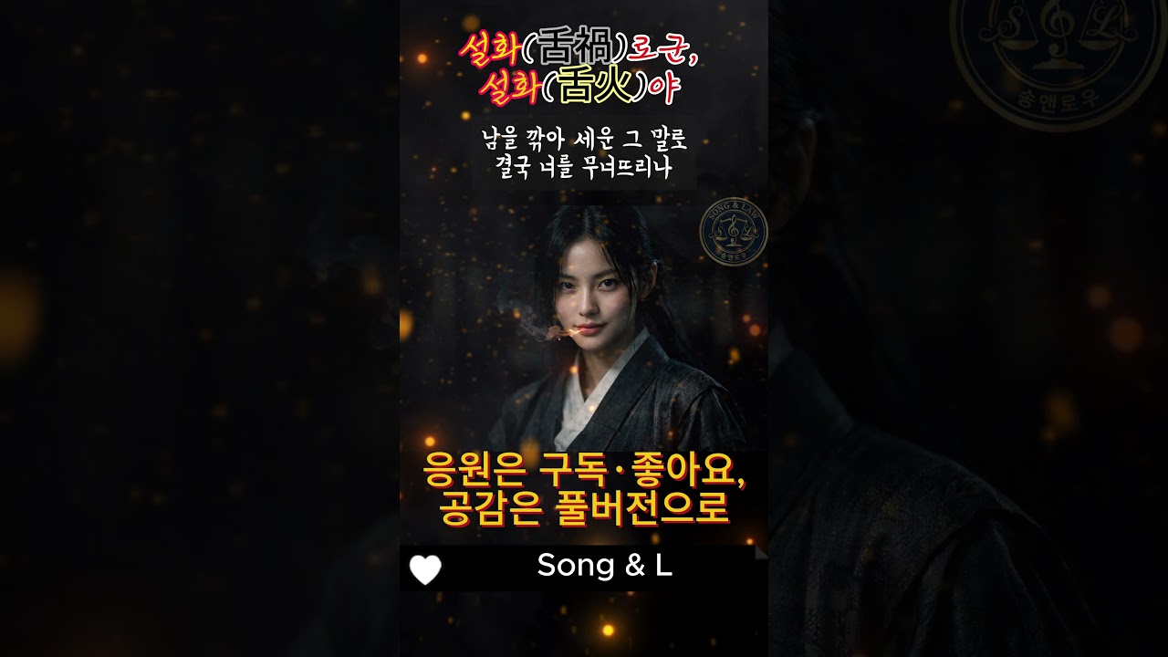 [ARCHIVE | #3] 설화(舌禍), 설화(舌火) | EP. Song & Law