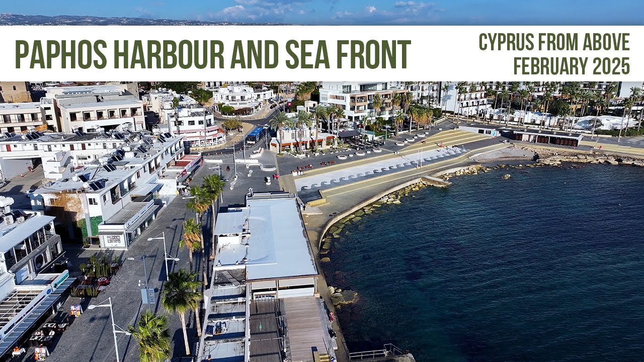 Paphos Harbour And The Sea Front