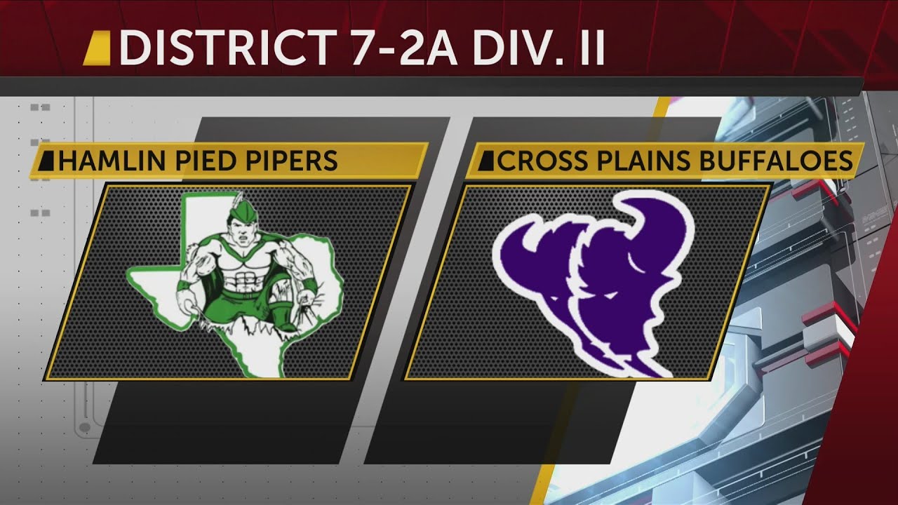 Hamlin Pied Pipers defeat the Cross Plains Buffaloes