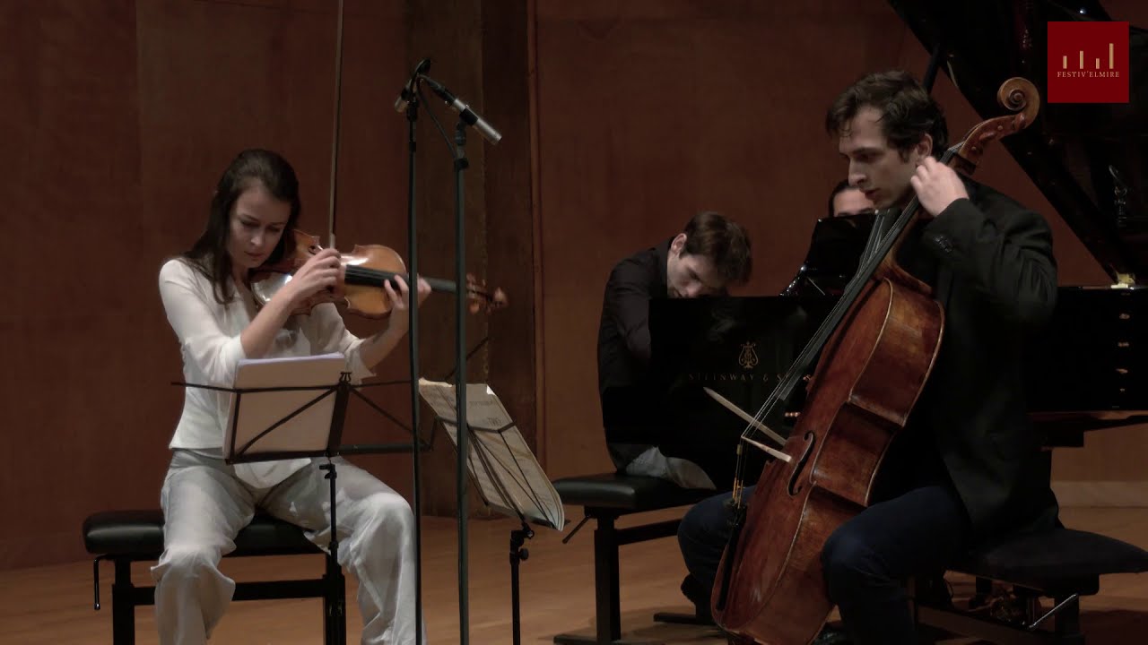 P.I. Tchaïkovsky Piano Trio in A minor op.50 | Trio Petrova-Pascal-Kantorow | Festiv'Elmire 2020