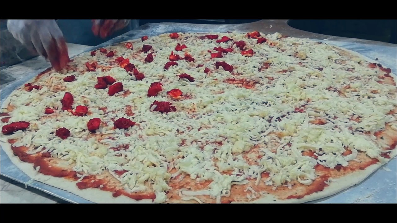 Dew Pizzeria 70 cm Large Pizza 🍕 | Best Pizza in Town  💓  |  Available in Khobar 🇸🇦