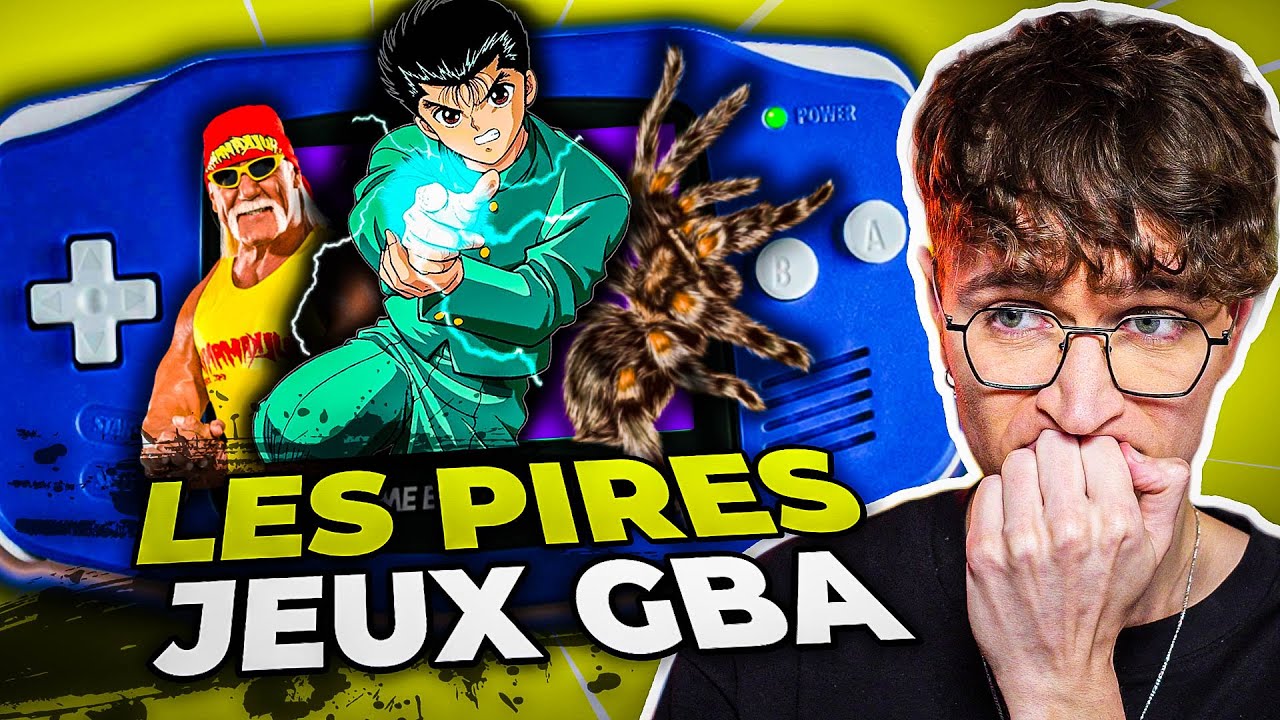 Pourquoi j'ai jou&eacute; aux 3 PIRES JEUX Game Boy Advance.