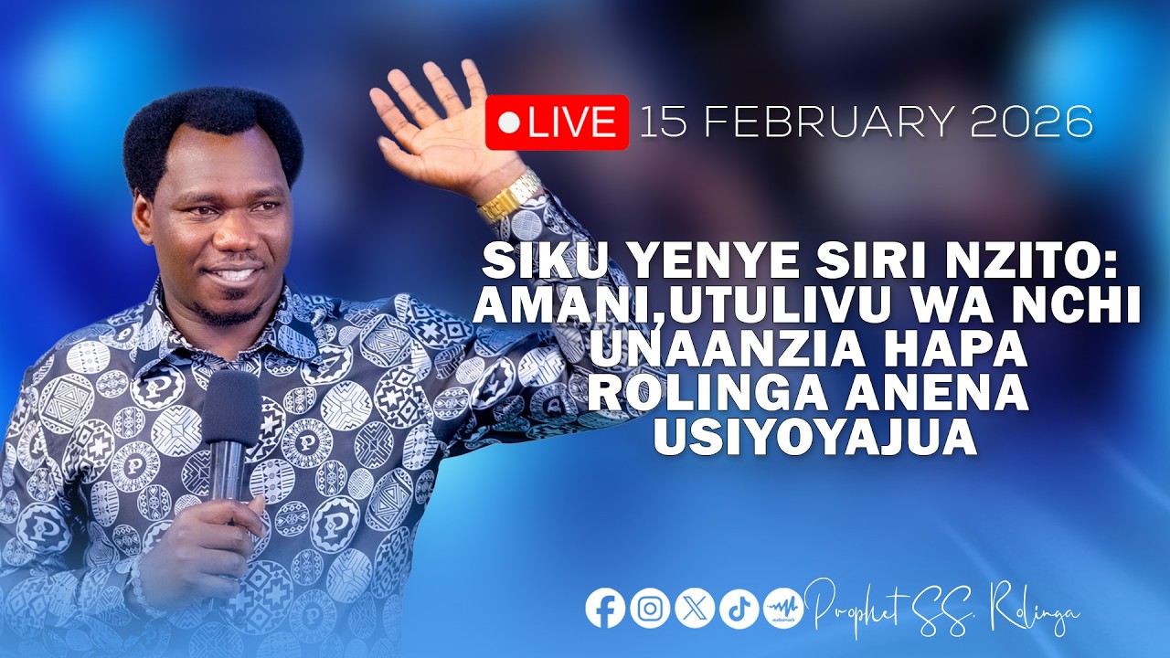 🔴LIVE​​​​​​​​​​​​​​​ OCOAN SUNDAY SERVICE BROADCAST (Feb 15, 2026)