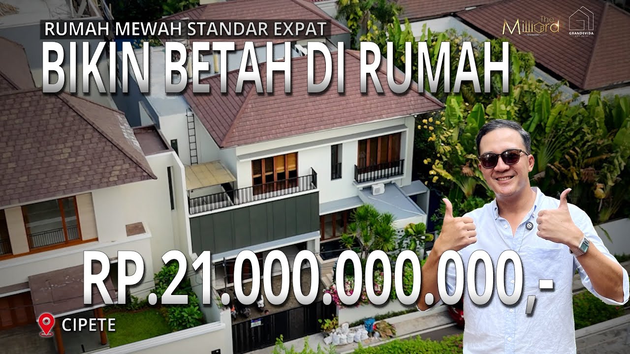 RUMAH MEWAH STANDAR EXPAT, BIKIN BETAH DI RUMAH | TOUR #153