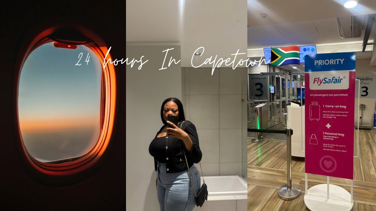 TravelVlog: 24 Hours In Capetown🇿🇦
