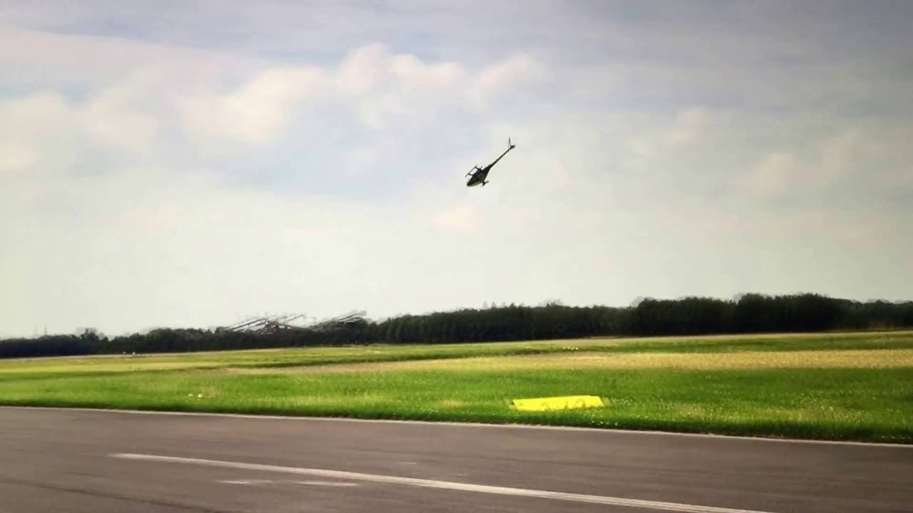 SAB Goblin 700 Next RC Sim experimental flight
