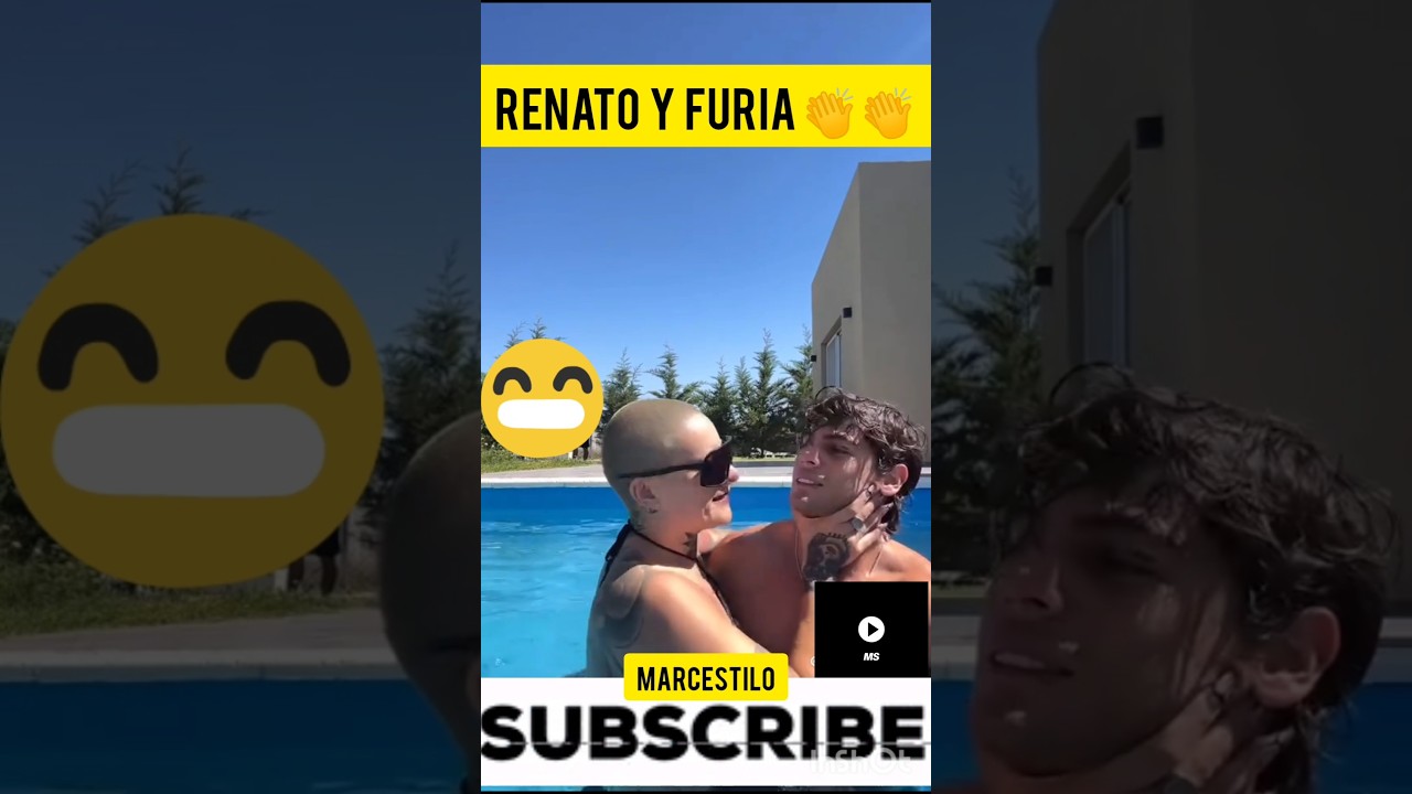 FURIA Y RENATO DE GRAN HERMANO EN SU CASA 😃 #gh2025 #gh #ghargentina #granhermano #furia #renato