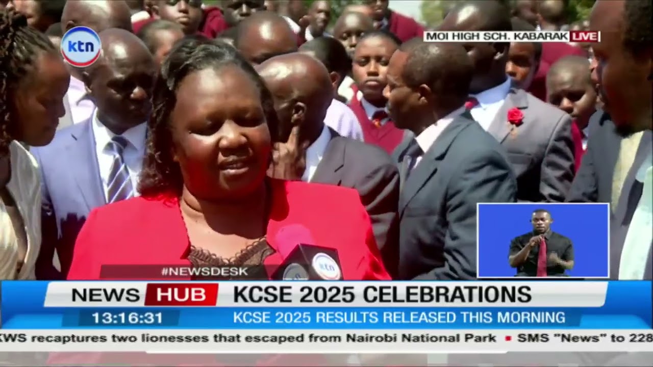 Moi High Kabarak celebrates KCSE 2025 with mean score of 10.99