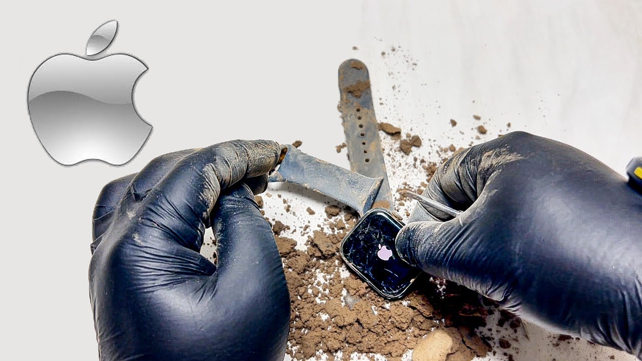 I Cleaned A $492.00 apple Watch That Was Abandoned for Years!