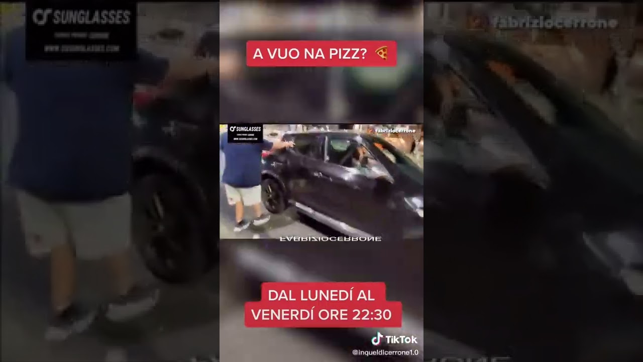 Vuoi una pizza ? 🍕 Fabrizio Cerrone Aggredito ( quasi )