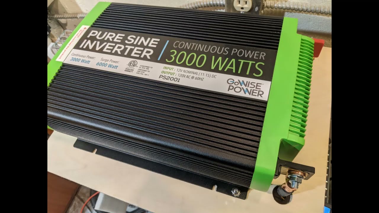 GoWise PS2001 Inverter Review