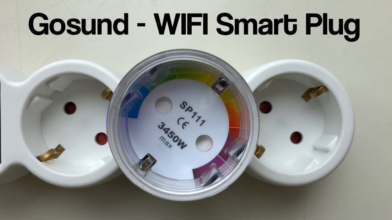 Gosund - WIFI Smart Plug - SP111 - Time schedule - Easy Setup - connecting your socket with APP