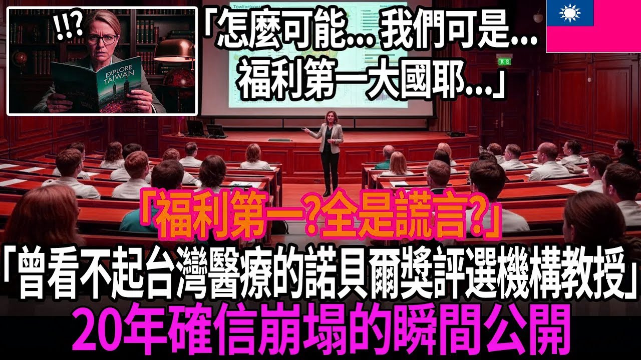 「台灣醫療？落後國家？」女兒去台灣修學旅行？絕對不行！🚫隨行瑞典名校的醫大教授👩‍⚕️，經歷台灣醫院凌晨1小時後 🏥，「我完全錯了」震撼告白！ 😱. | 外國反應 | 世界反應 | 海外反應