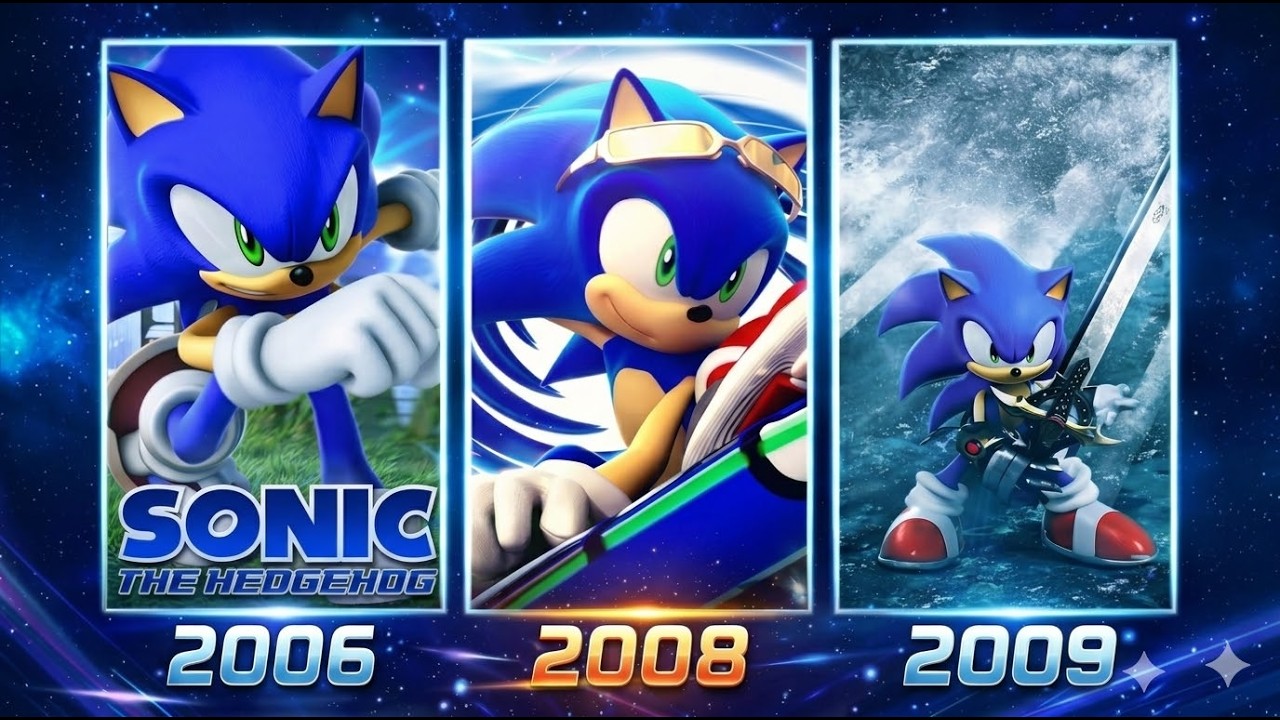 Sonic 35 años Parte 4: La era de los experimentos (2005 -2009)