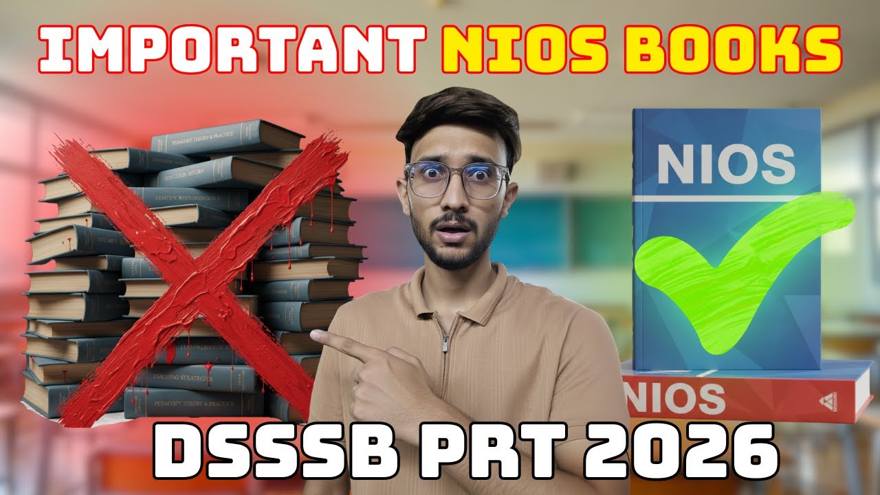 NIOS Books vs Coaching Notes | Important NIOS Books Strategy