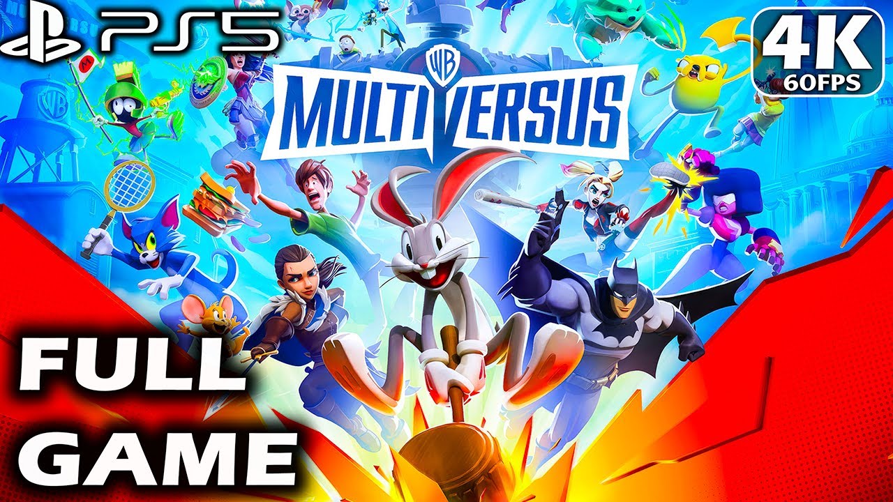 MULTIVERSUS Story Mode Gameplay Walkthrough  FULL GAME  [4K 60FPS PS5] - No commentary