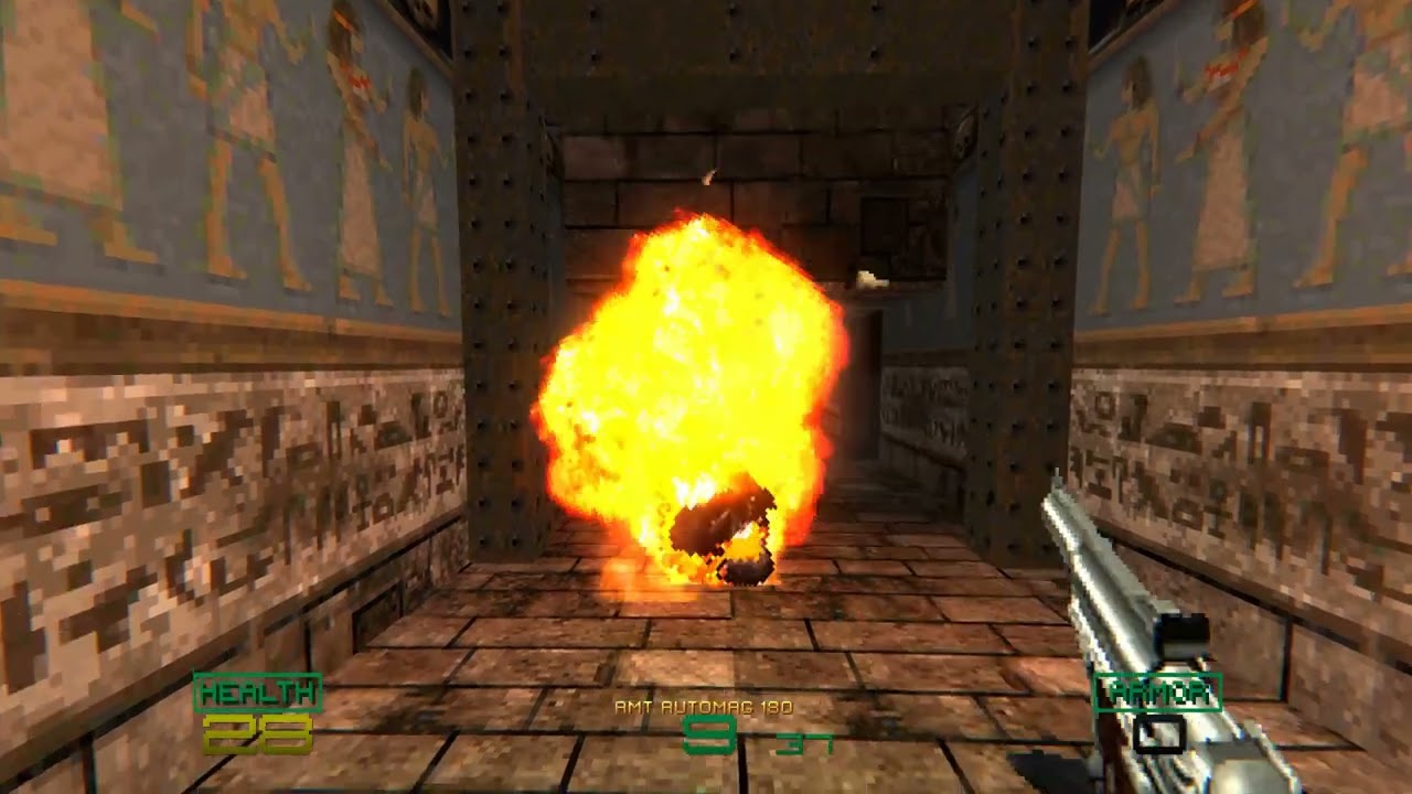 HellFire 2 Part 5 - Protocol Disposable , Doom Mod Playthrough