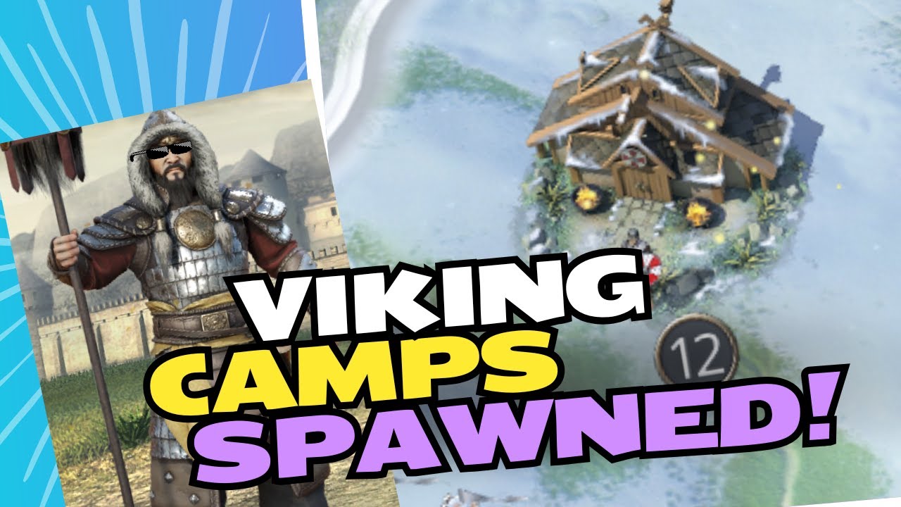 Camp formation for Viking Camps - March of Empires