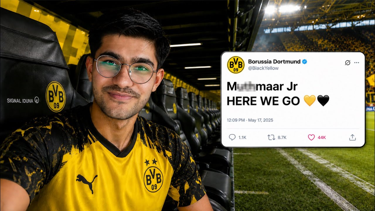 I Spent 24 Hours Like A Dortmund Player