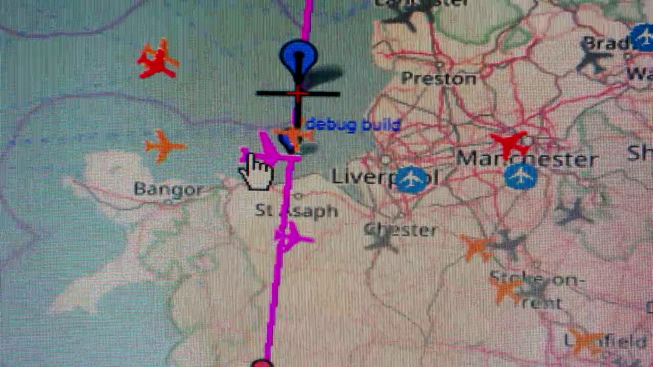 GB3ANG Via Aircraft scatter