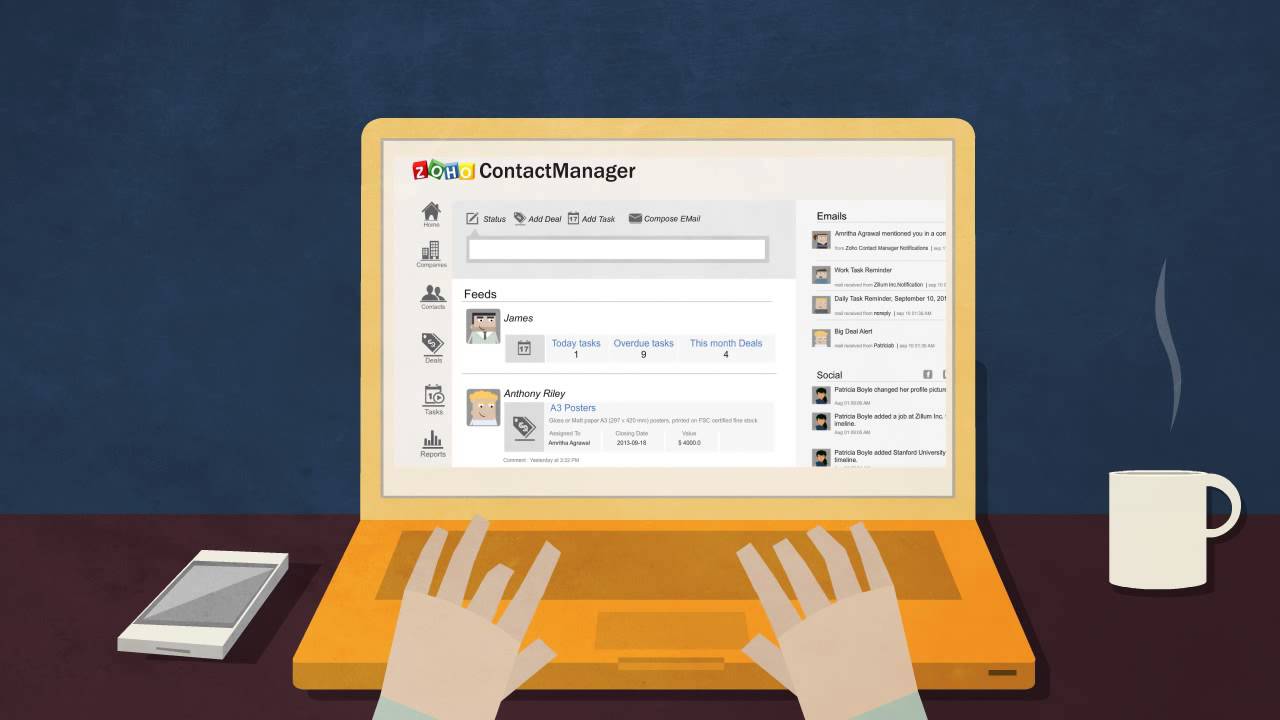 Zoho ContactManager