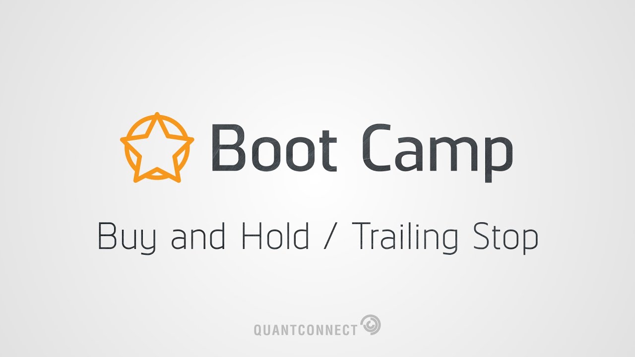 Buy & Hold with a Trailing Stop Tutorial - Managing Order Risk in QuantConnect
