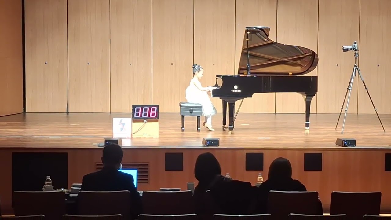 다솜 첫 콩쿨 참가
