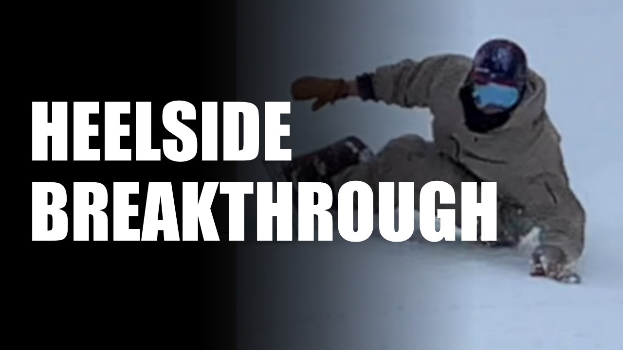 3 steps to transform your heelside carving
