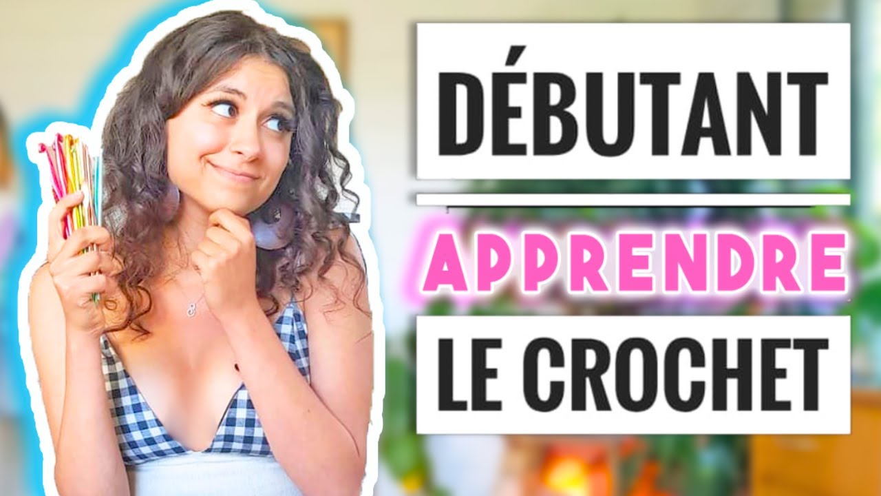Apprendre le crochet Cours n°1 : Le matériel, tenir le crochet, chaînette : tuto facile débutant 🧶