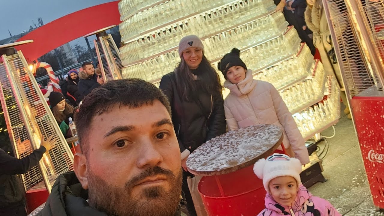 Berina i Šejla Advent šetnja Zagreb 