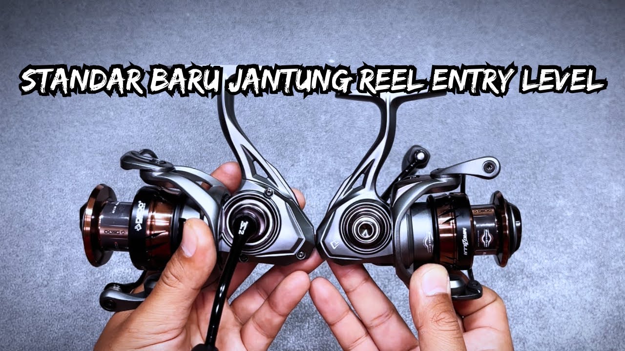 PERANG JANTUNG REEL ‼️‼️ MAIN GEAR BRASS UDAH HADIR DI REEL BANDEL TERBARU ‼️‼️ DAIDO MADZILLA ‼️‼️