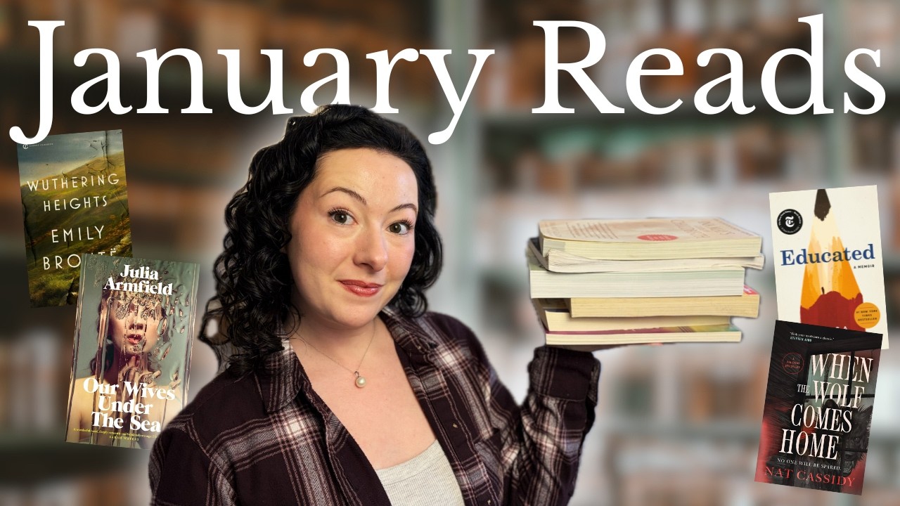 All the Books I Read in January 📚  Horror, Memoirs, Nonfiction & a Classic