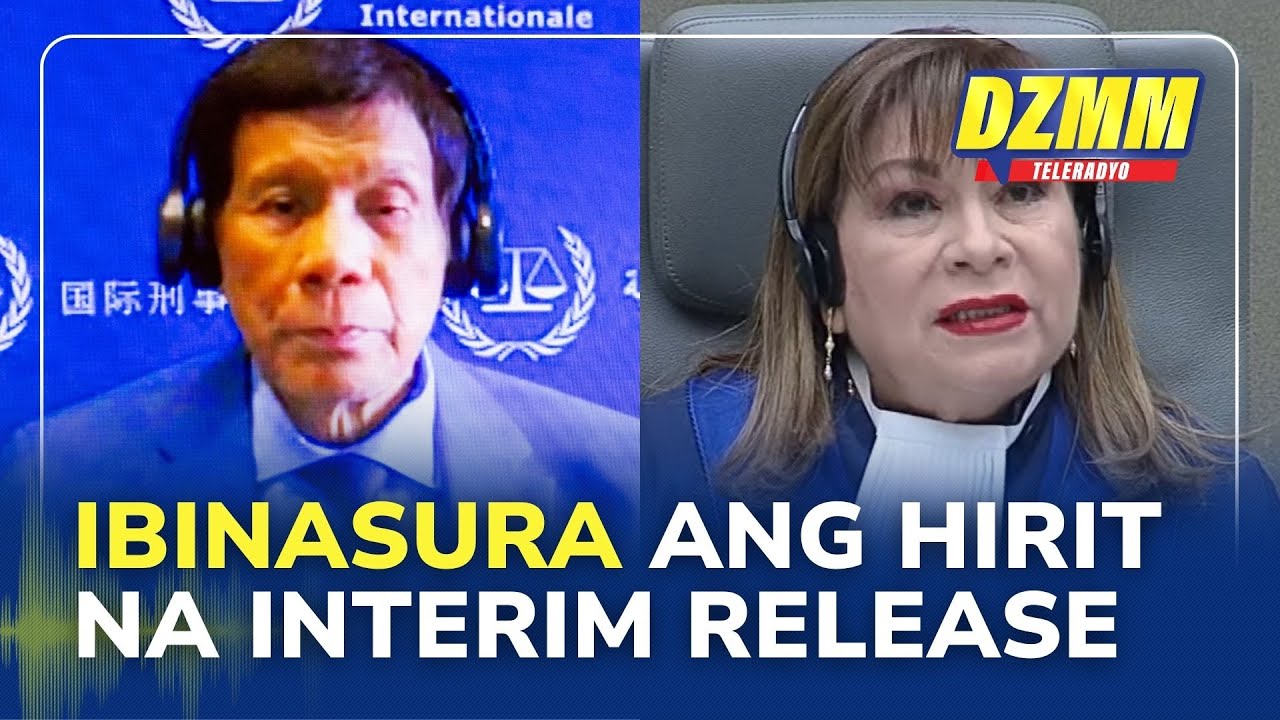 ICC rejects Duterte's interim release appeal | DZMM Teleradyo (28 November 2025)