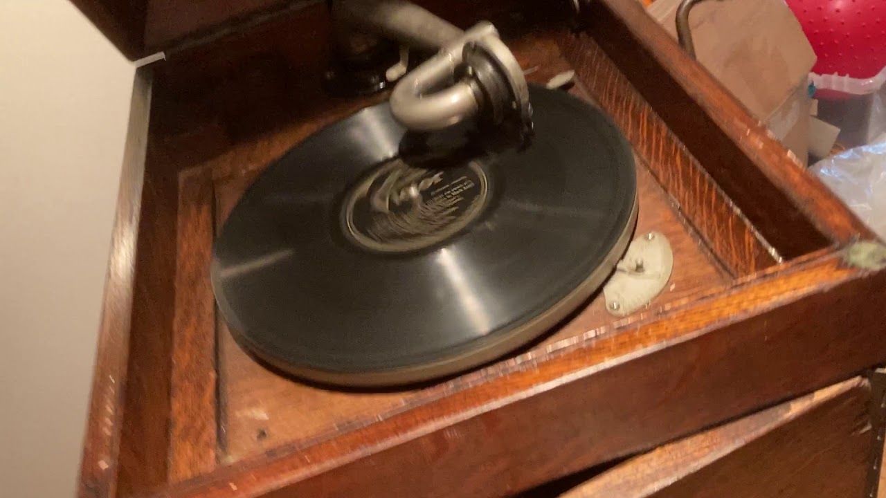 Victrola VV-VIII Victor Talking Machine Phonograph &bull; Stand &100+ Records &bull; VINTAGE eBay