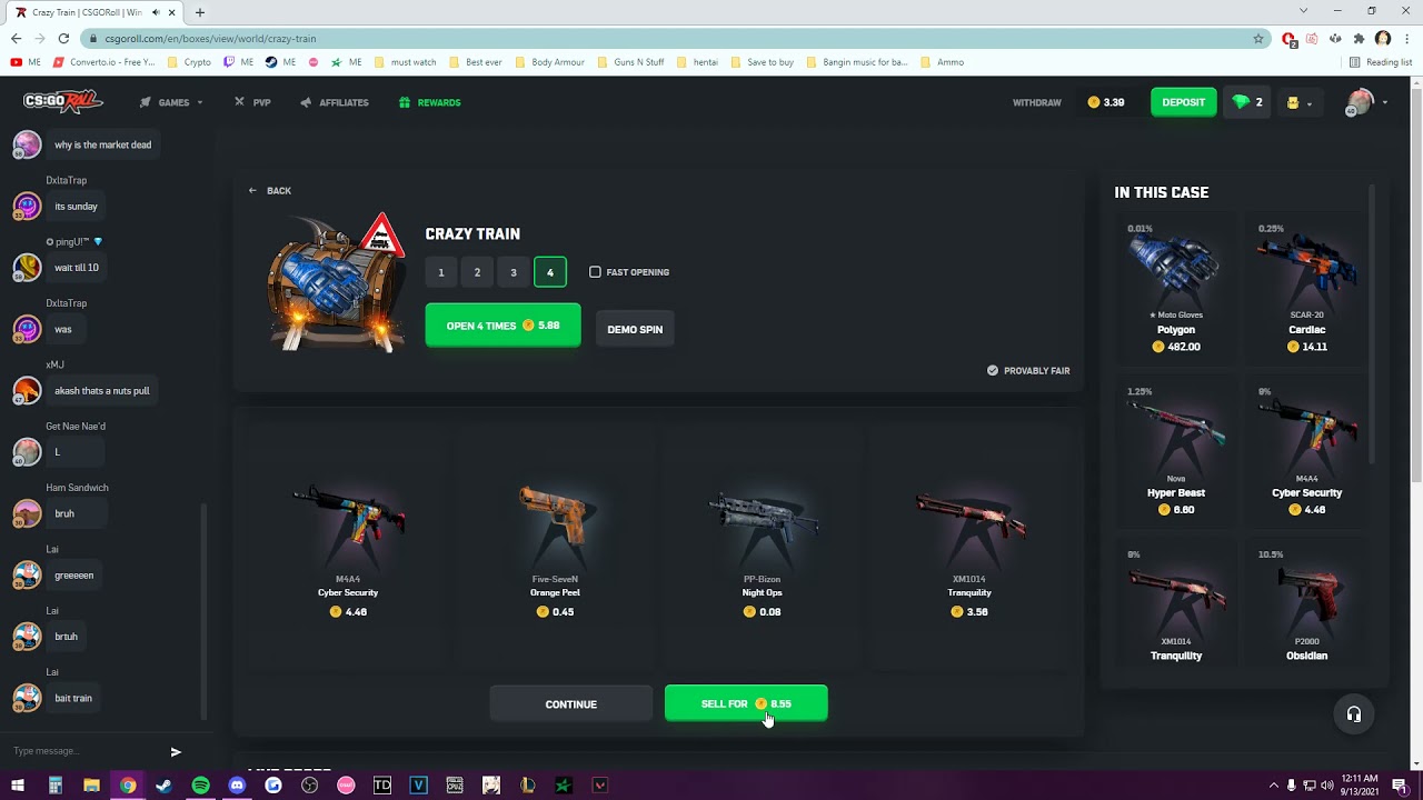 CSGOROLL 0.01% MASSIVE PROFIT