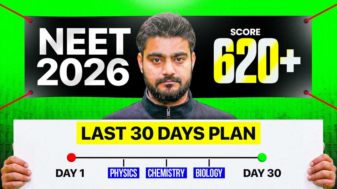 NEET 2026: Final Month Strategy to Score 620+ (Still Possible 🔥) | Extramarks NEET