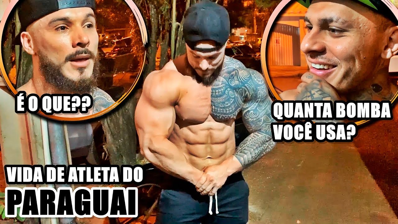 A VIDA DE ATLETA QUE VIVE NO PARAGUAI É MAIS FÁCIL? OLHA O TAMANHO DESSE CARA