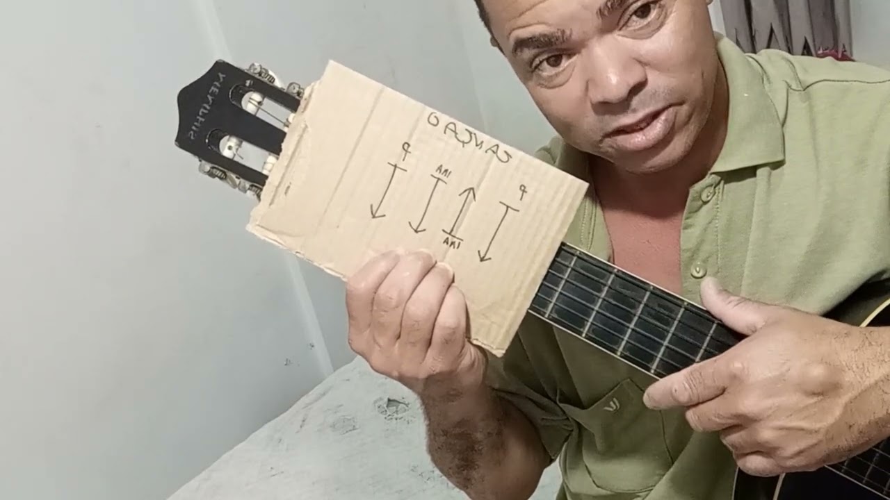 Rítmo canção no violão