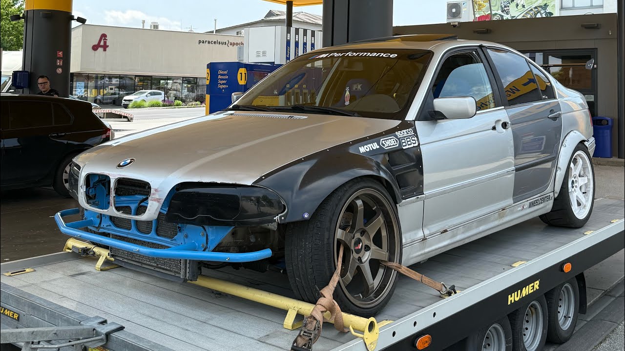 Zu viel Grip?! E46 Drift-Test mit Semi-Slicks im PS Racing Center Greinbach