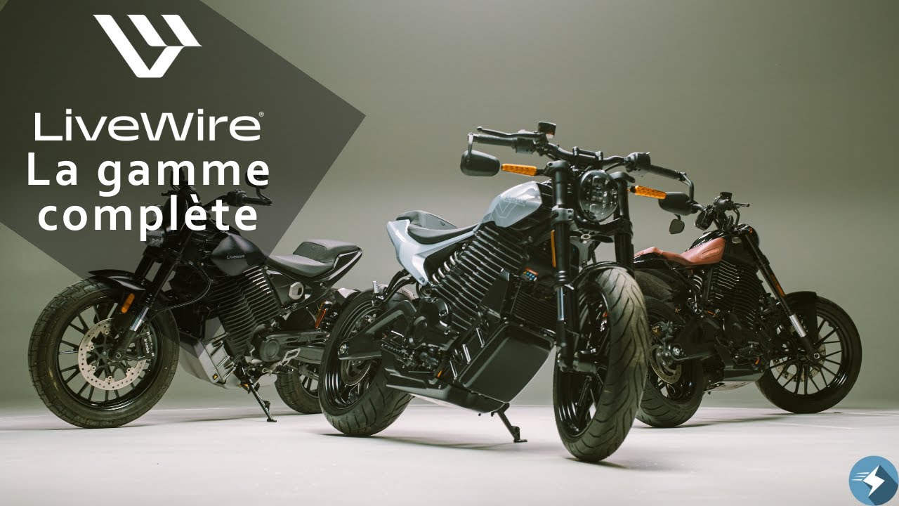 Livewire : la gamme complète des motos éléctriques de la marque