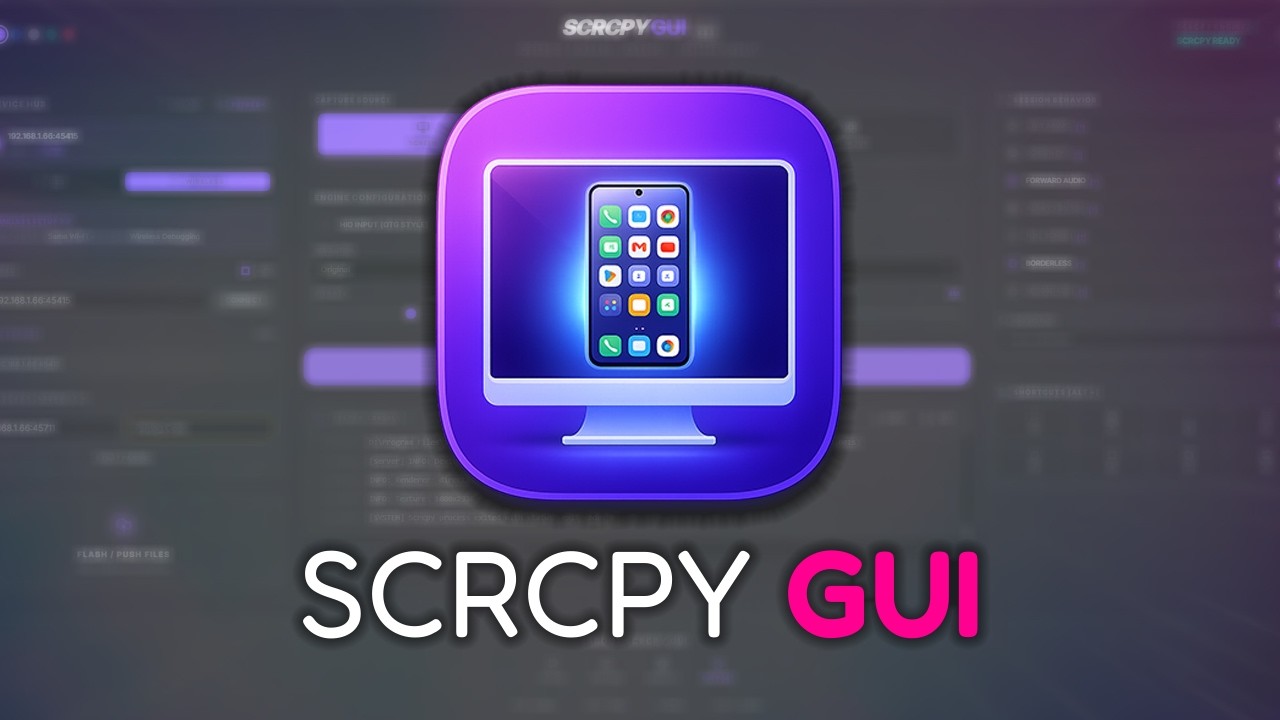 SCRCPY GUI Biggest Update – Mirror Android to PC (USB & Wireless)