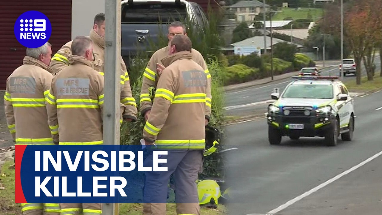 Man dead after four men pulled unconscious from home | 9 News Australia