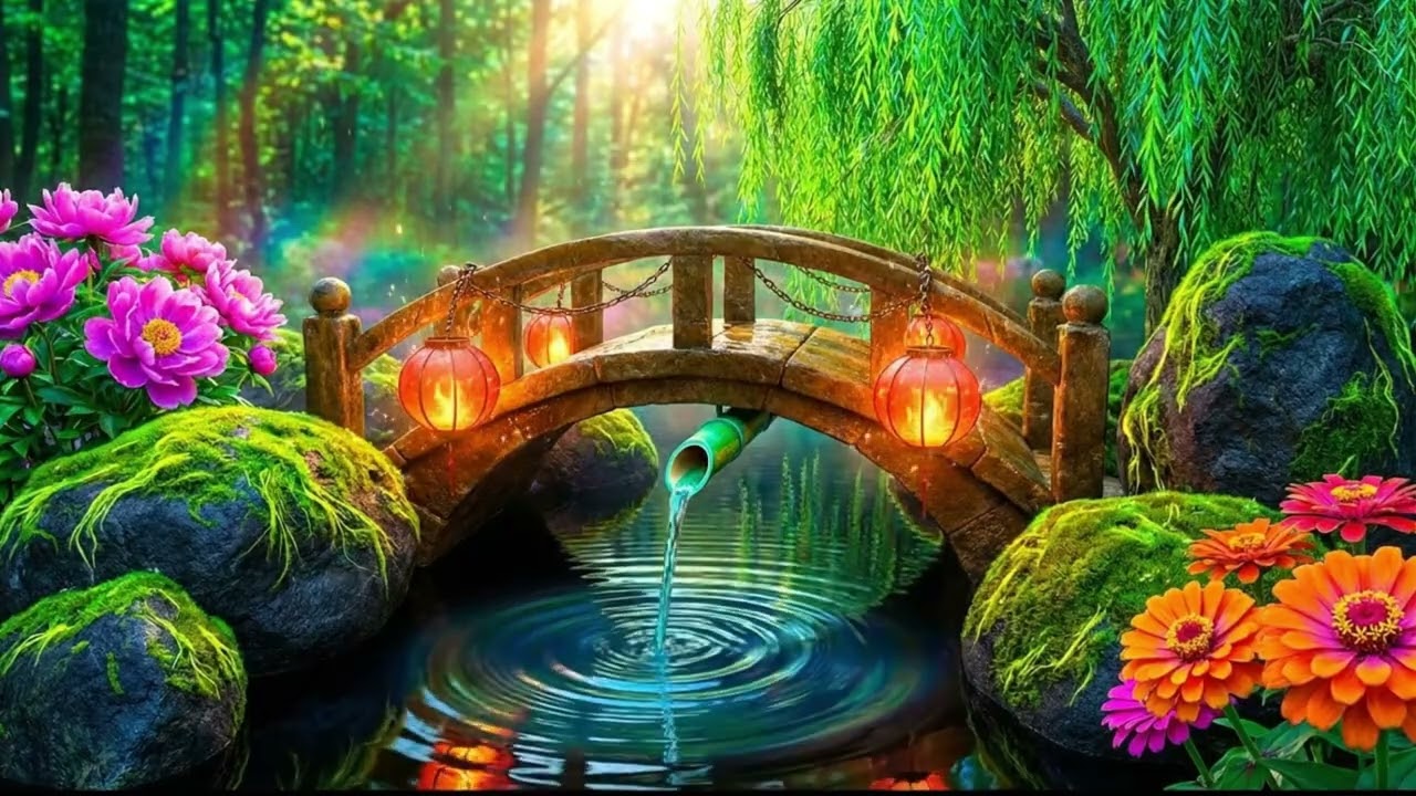 Relaxing Music Relieves Stress, Anxiety and Depression 🌿 Sleeping Music, Healing Insomnia