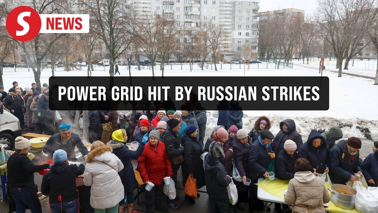 Kazakh volunteers feed Kyiv residents hit by power and heating outages