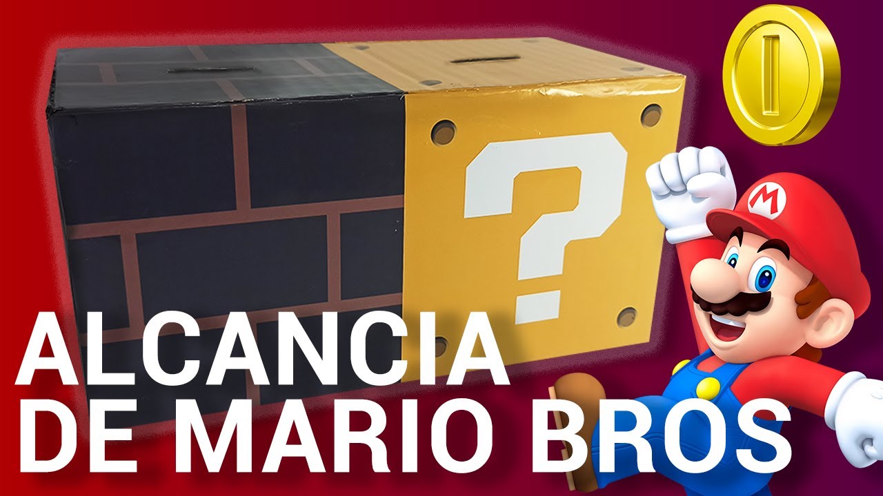 Como hacer Alcancía casera de Mario Bros - Ideas Creativas DIY