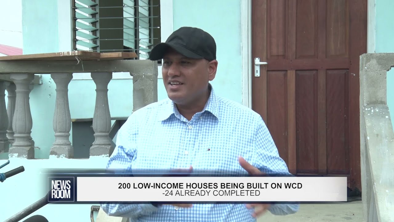 200 LOW-INCOME HOUSES BEING BUILT ON WCD; 24 ALREADY COMPLETED
