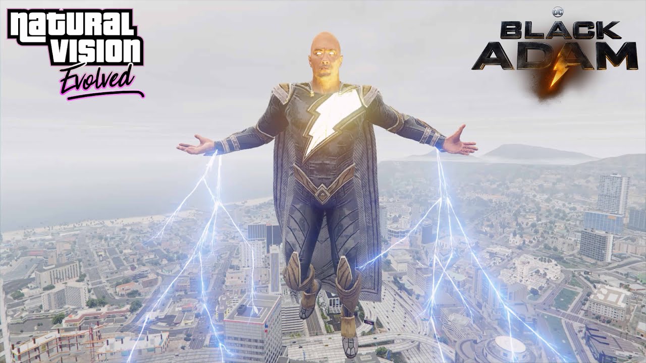 GTA 5 - Black Adam (Dwayne Johnson) 4K