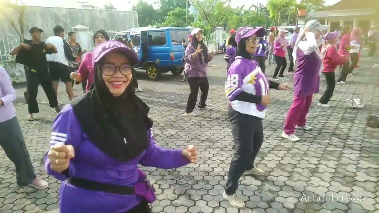 Senam suka hati Lumajang pmp bapak Sudiartono 