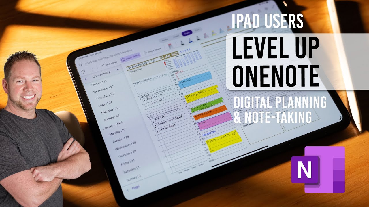 Leveling Up My Digital Planning & Note-Taking with OneNote on iPad