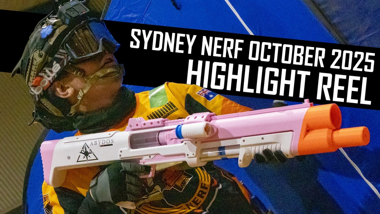 made a breacher just to use this song | Sydney Nerf October 2025 Highlights 2